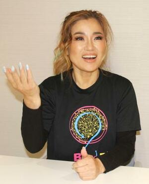 　「自信を持って自分の人生を思いっきり生きてください。それでいいんですよ」と語るＢｏｓｓＢさん