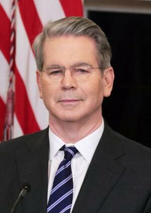 ベセント米財務長官(ゲッティ=共同)