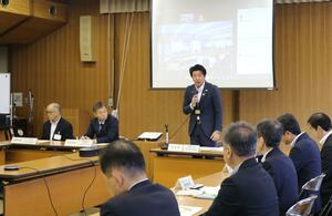 JR大糸線の持続可能な在り方を検討する方針を確認した振興部会=10月31日、長野県大町市