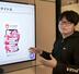 　ＡＩ導入の効果を解説するＤｅＮＡの張本龍司さん＝４月、東京都内