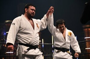 『ウルフアロンから3カウント取ったら1000万円』（C）AbemaTV,Inc.