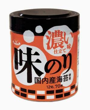 浜乙女の「味のり卓上 濃い味仕立て」
