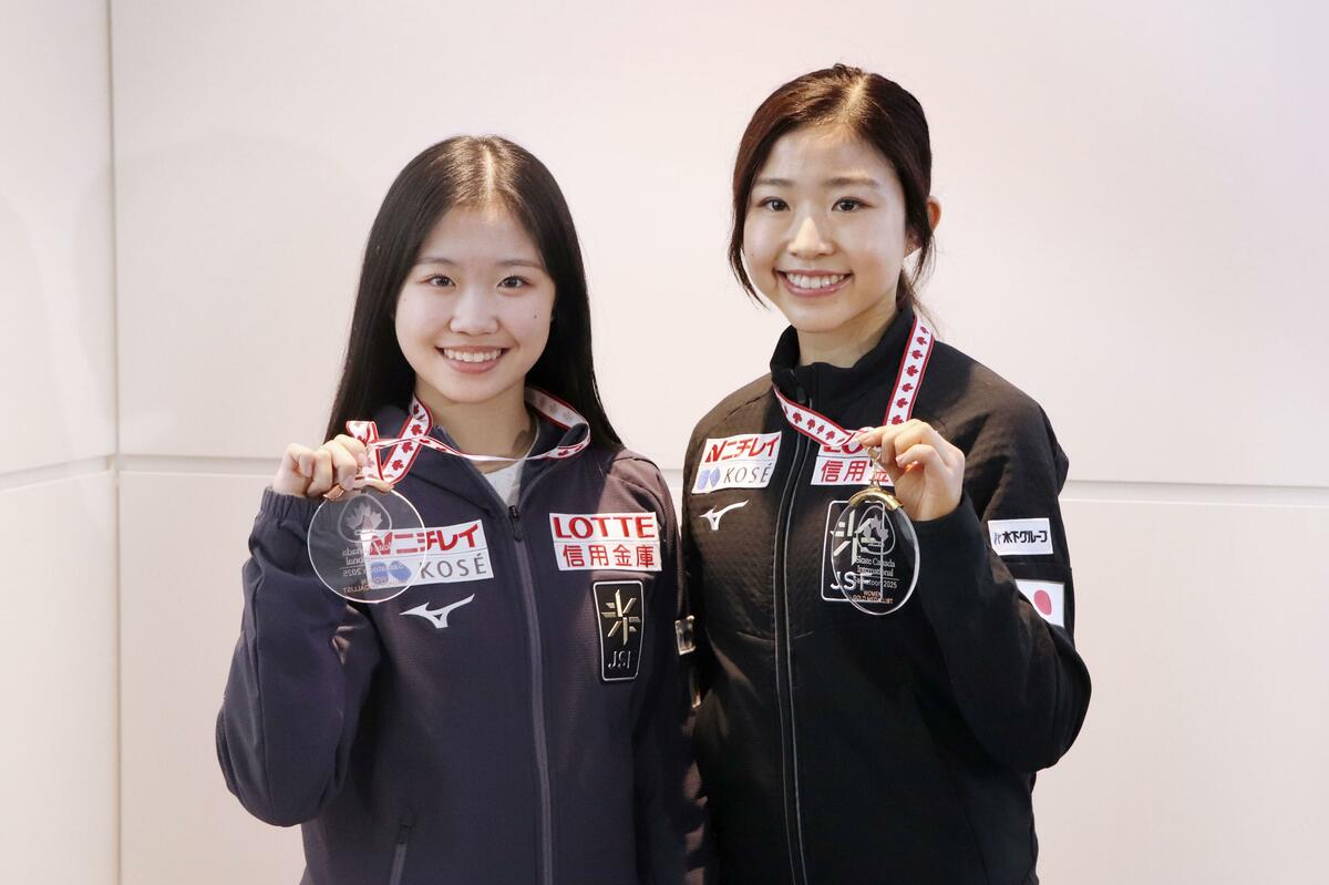 【フィギュアＧＰシリーズ】ファイナル決めた中井亜美（新潟市出身）帰国で語った驚きと自信 | 新潟日報