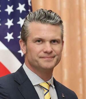 　ヘグセス米国防長官