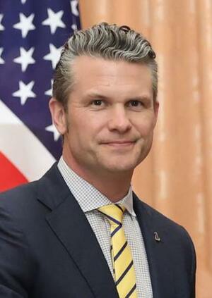 　ヘグセス米国防長官