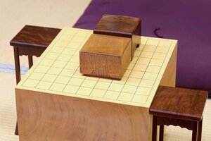 第49期棋王戦第３局で使われる将棋盤