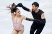　アイスダンスＲＤ　演技するロランス・フルニエボードリー（左）、ギヨーム・シゼロン組＝プラハ（共同）