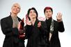 　国際音楽賞「ＭＵＳＩＣ　ＡＷＡＲＤＳ　ＪＡＰＡＮ」で最優秀アーティスト賞に選ばれた「Ｍｒｓ．ＧＲＥＥＮ　ＡＰＰＬＥ」＝１３日午後、東京都江東区