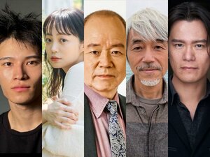 映画『SHOGUN 将軍』シーズン2に出演した（左から）久木原李成、佐藤玲、西田聖志郎、小市慢太郎、山口貴史
