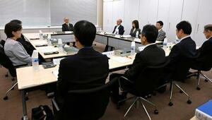 　衆院選挙区画定審議会が開いた、衆院小選挙区の区割り見直しに関する初会合＝３日午前、東京・霞が関