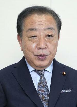 　立憲民主党の野田代表