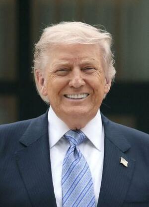　トランプ米大統領（ゲッティ＝共同）