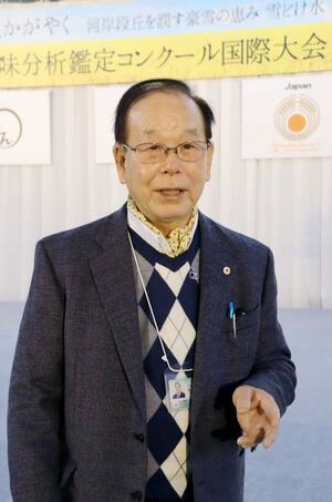 全国的なコメの品質や食味について語る米・食味鑑定士協会の鈴木秀之会長