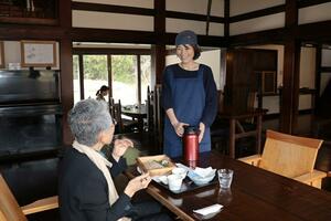 地元の食材や古民家の雰囲気を楽しめるカフェ平左衛門=上越市横畑