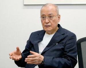 BPO放送倫理検証委員会の初代委員長として、多くの問題提起を重ねた川端和治さん=2025年8月、東京・虎ノ門
