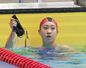 女子１００メートル平泳ぎで４位に入った小山風香（柏崎翔洋中教校）＝佐賀市（写真映像部・富山翼）