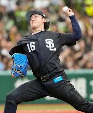 DeNAを完封し、4勝目を挙げた西武・隅田=ベルーナドーム