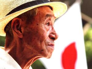 新潟県出身の元中国残留日本兵、奥村和一さんを主人公にした映画「蟻の兵隊」の一場面(C)蓮ユニバース