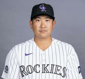 　ロッキーズの菅野智之（ゲッティ＝共同）