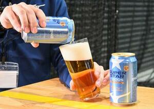 ノンアルコールビール「サッポロ SUPER STAR」