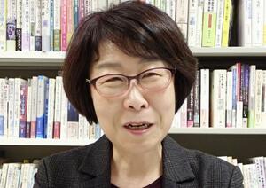 　静岡大教授の池田恵子さん