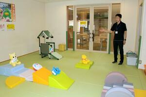 新設されたキッズスペース