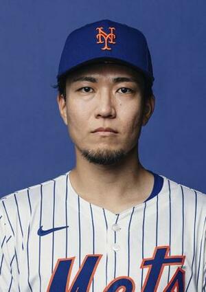 　メッツの千賀滉大（ゲッティ＝共同）