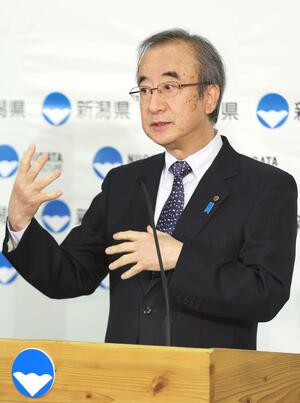 県総合計画に関する県民説明会の日程などを明らかにした花角英世知事=3月24日、県庁