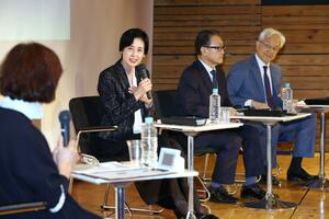 中越地震20年を前に開いたフォーラム=10月19日、長岡市