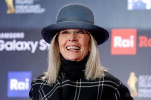 米俳優ダイアン・キートンさん(AP=共同)
