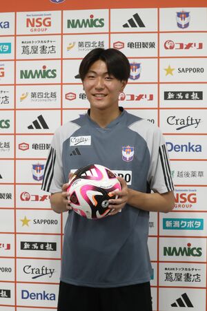 GK内山翔太=5月、聖籠町