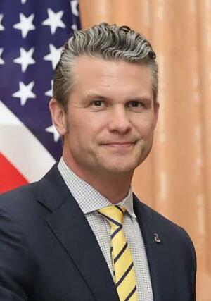 　ヘグセス米国防長官