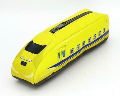 ☆新品タグ付き☆familiar×JR東海　コラボ　ドクターイエロー　ペンケース ファミリア 限定コラボ JR東海 ドクターイエロー ペンケース