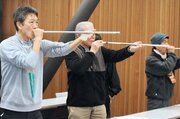 発祥の地・長岡で「スポーツ吹き矢」大会　腹式呼吸で矢を放つため健康に良く、全国に愛好家