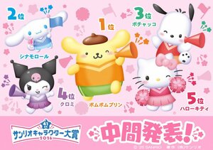 「2026年サンリオキャラクター大賞」中間順位発表