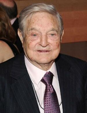 　ジョージ・ソロス氏（ゲッティ＝共同）