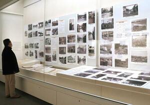 新潟国体や新潟地震など1964年にあった大きな出来事を振り返る企画展=新潟市中央区柳島町2