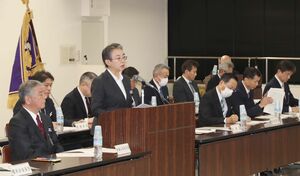2025年の重点事項を確認した新潟県警の警察署長会議=1月10日、県警本部