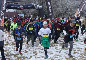 2023年12月に開催した前回の「八海山スカイスノー」=南魚沼市山口