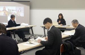 県こども計画について議論した有識者会議の最終会合=県庁