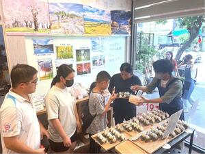 ライメックス十日町が監修した台湾のおにぎり専門店「おら家」=台湾・高雄市