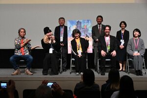 「第4回新潟国際アニメーション映画祭(NIAFF)」クロージングセレモニーの記念写真