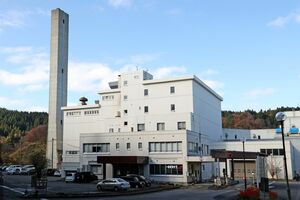 死亡事故が起きた鳥越クリーンセンター=2022年、長岡市鳥越