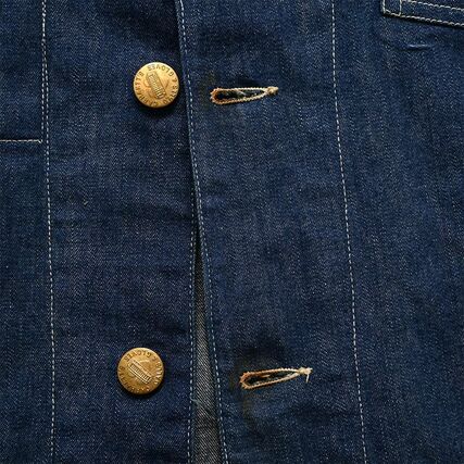 １９１０年代製「カーハートのデニムカバーオール」の拡大画像（マッシュルーム提供）