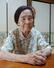 硫黄島での子ども時代を語る森下佳代子さん=7月、東京都八丈町