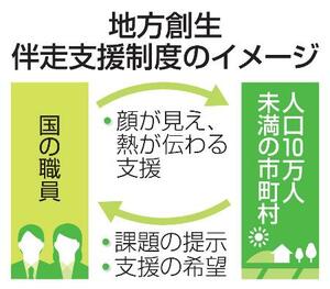 地方創生伴走支援制度のイメージ