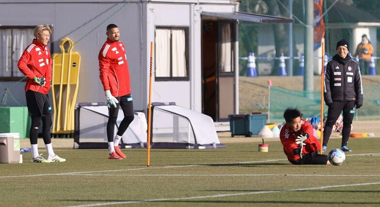 ＧＫ練習＝７日、宮崎県都城市