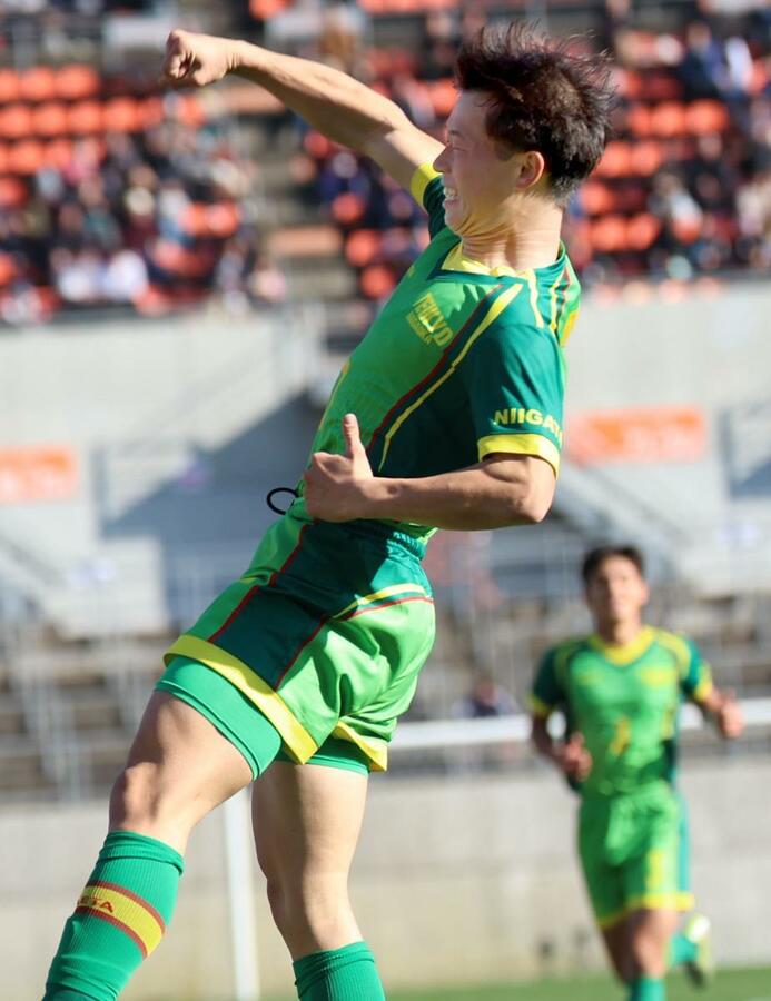 全国高校サッカー］帝京長岡が大勝で初戦突破、大社（島根）に5－0