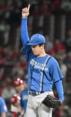 広島戦に先発し、6回途中無失点だった日本ハム・北山=マツダ