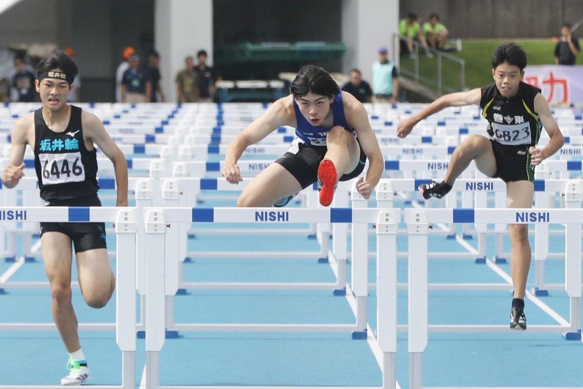 新潟県中学体育大会2024・陸上］男子110メートル障害は井上凌汰、女子